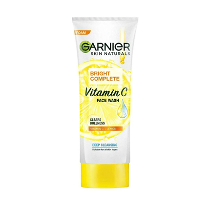 Garnier Face Wash Bright Complete Lemon Essence 